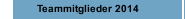 Teammitglieder 2014